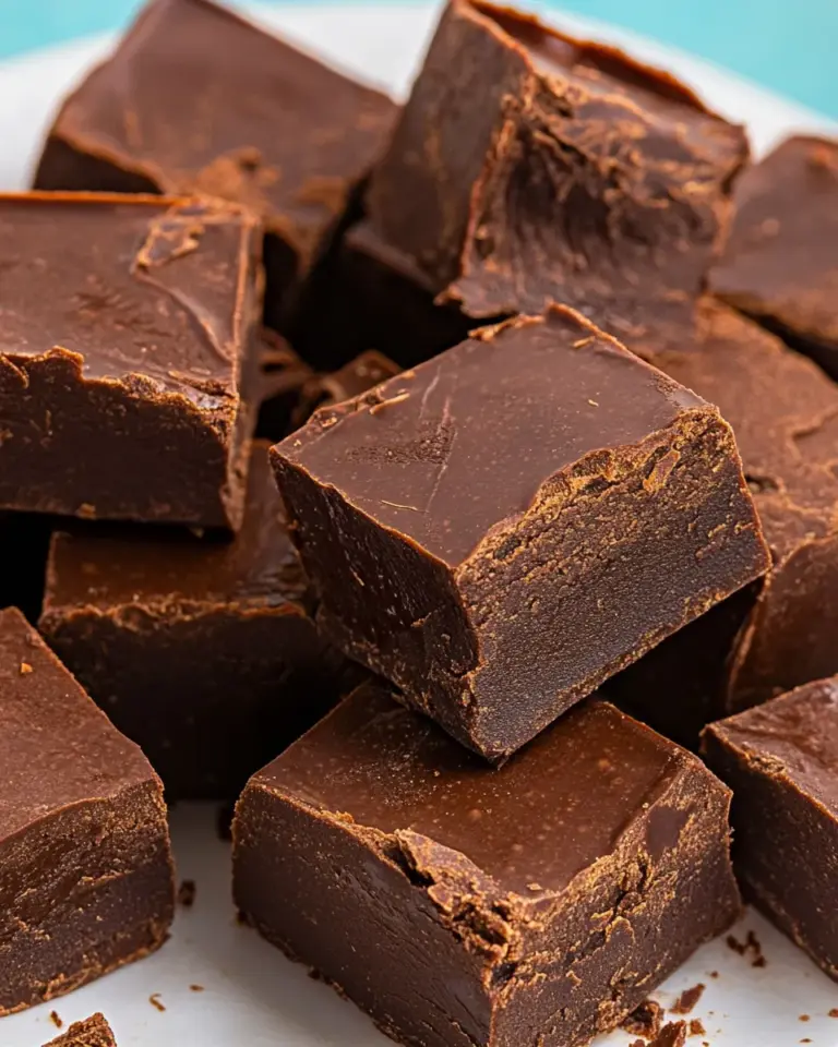 Homemade Healthy Chocolate Fudge photo