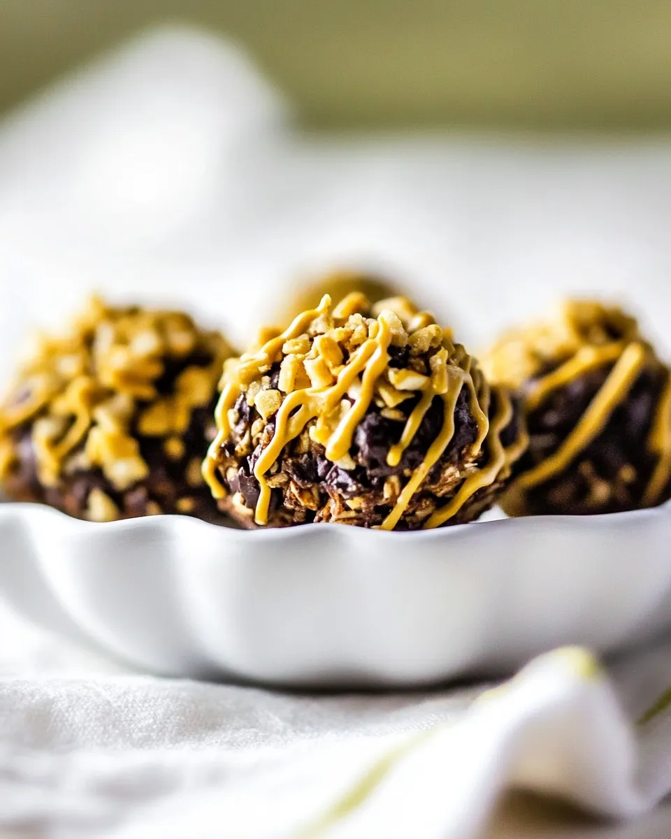 Homemade Healthy No-Bake Cookies with Coconut Oil photo