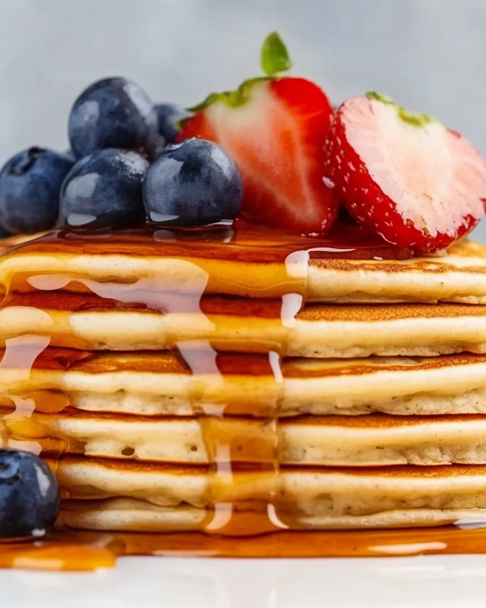 Delicious Healthy Oatmeal Pancakes shot