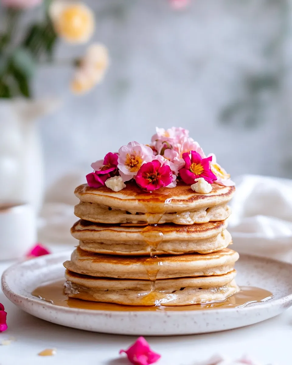 Quick Healthy Vegan Pancakes recipe photo