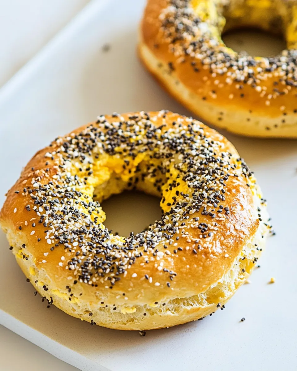 Delicious High-Protein Egg Bagel recipe photo