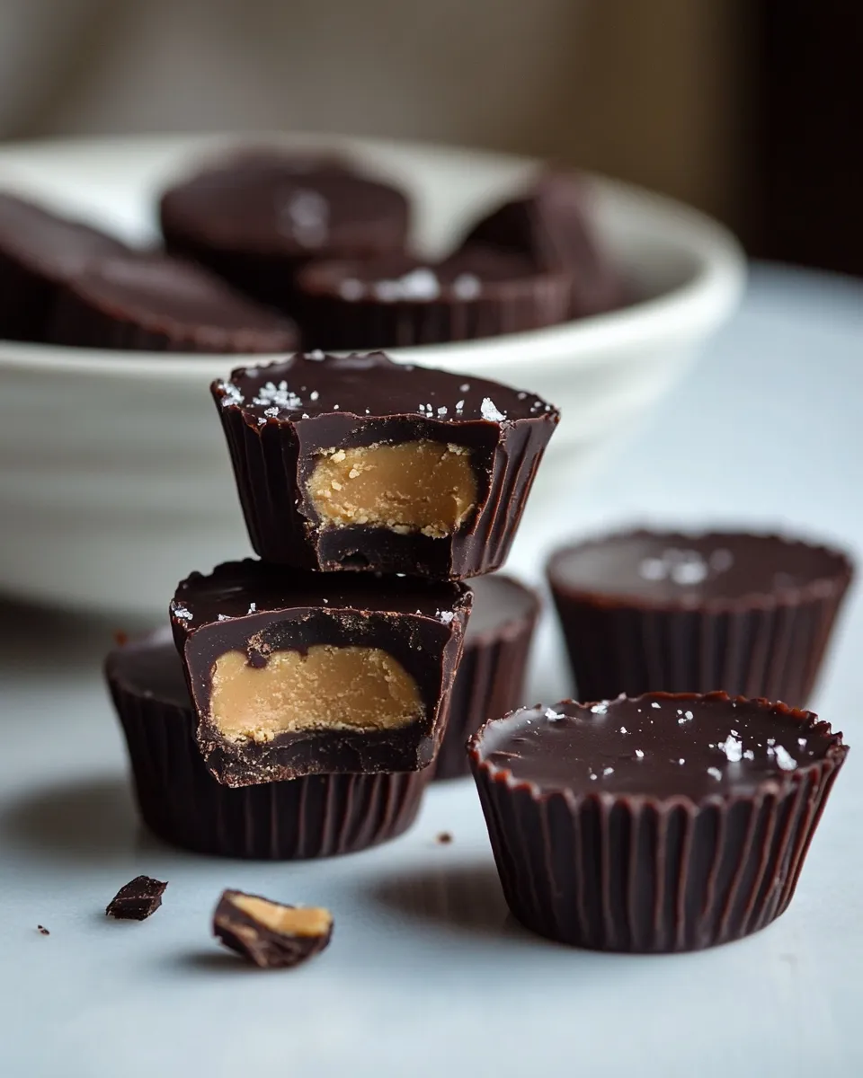 Classic Home-made peanut butter cups image