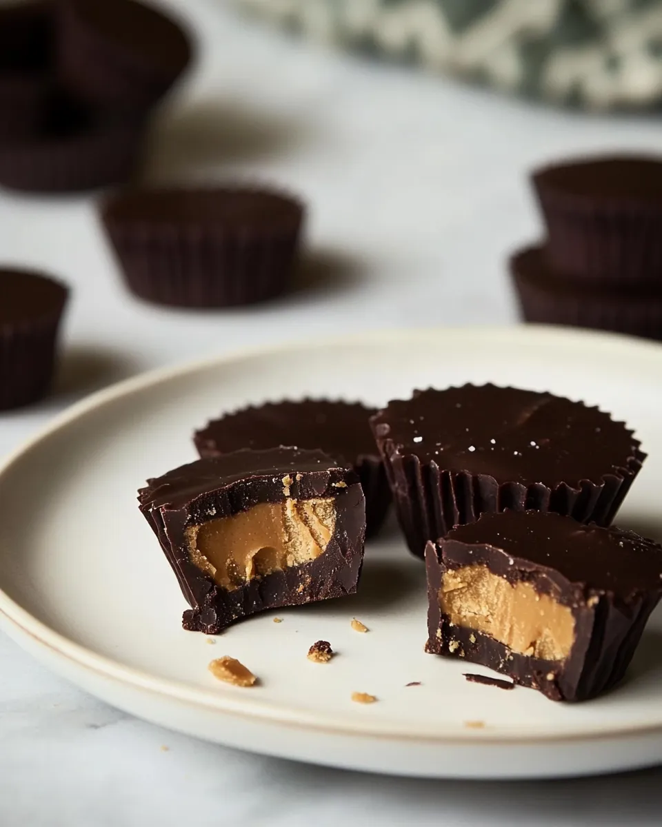 Easy Home-made peanut butter cups recipe photo