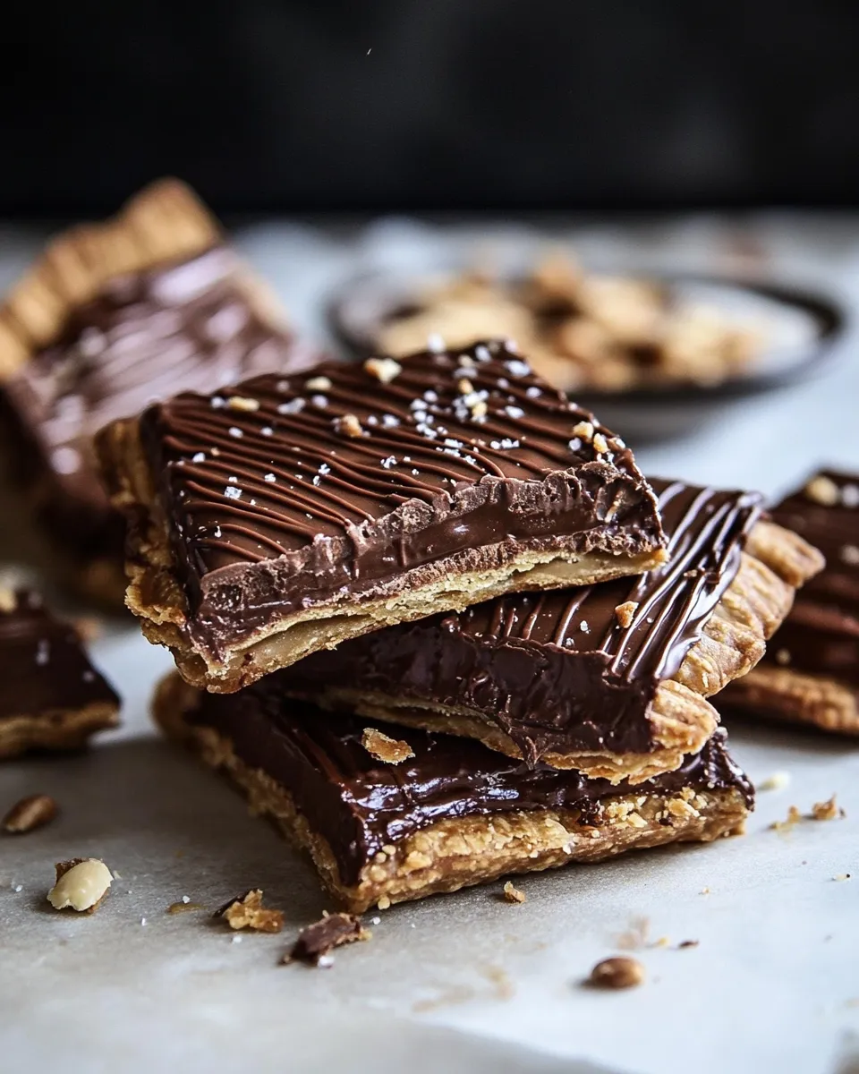 Delicious Homemade Chocolate Peanut Butter Fudge Pop-Tarts. shot