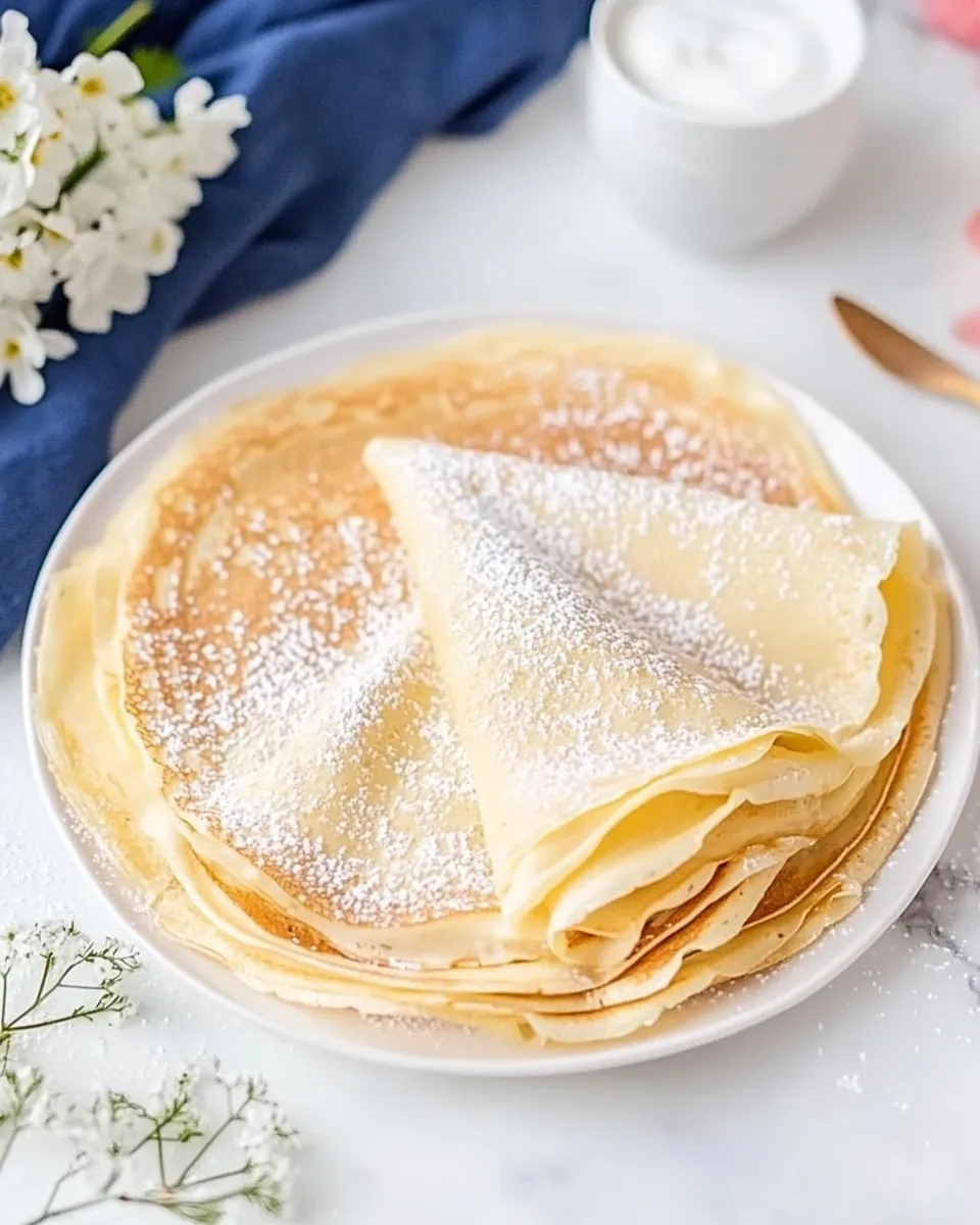 Easy Homemade Crepes photo