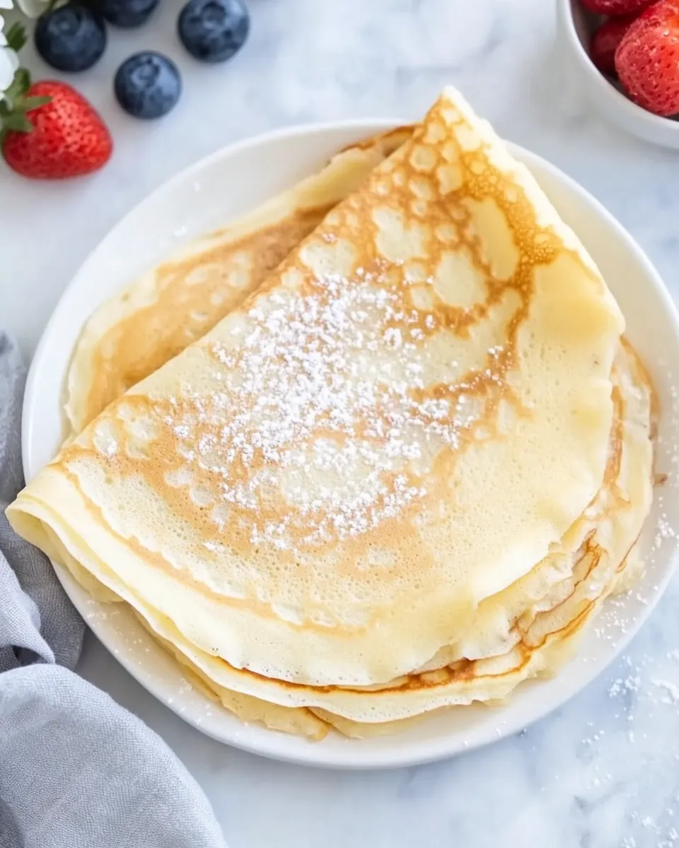 Delicious Homemade Crepes image