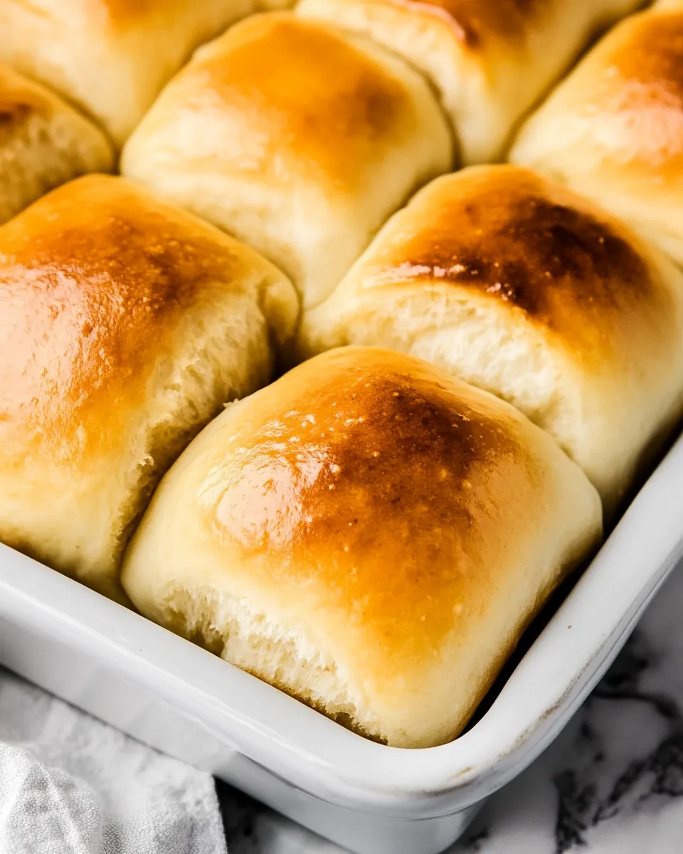 Easy Homemade Dinner Rolls recipe photo