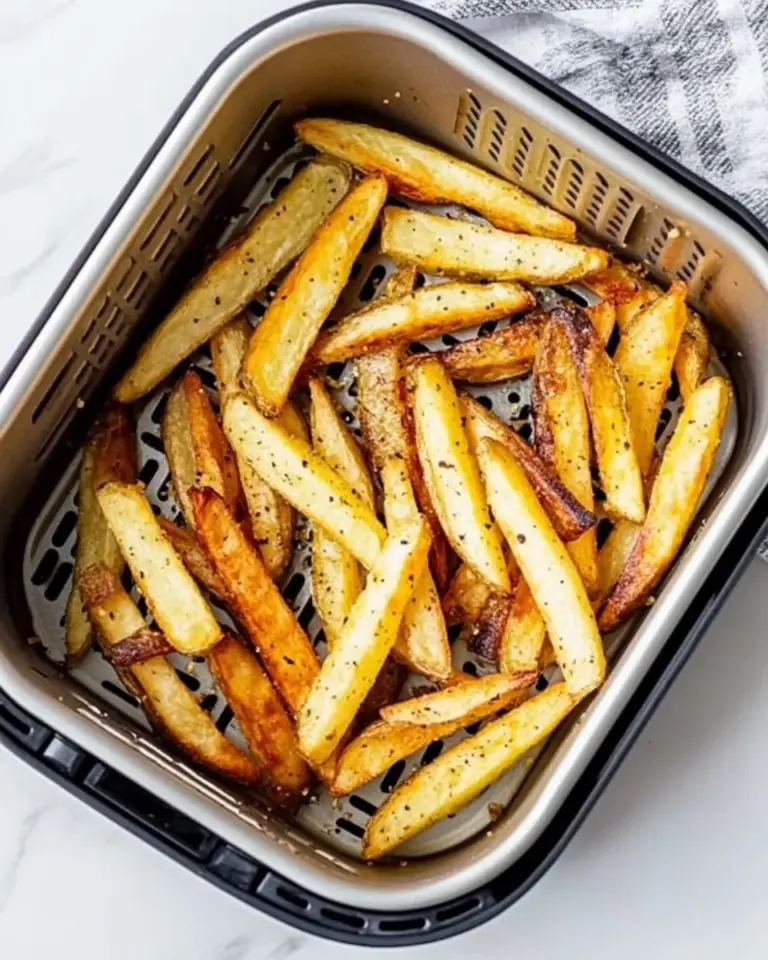 Easy Homemade French Fries In Air Fryer photo