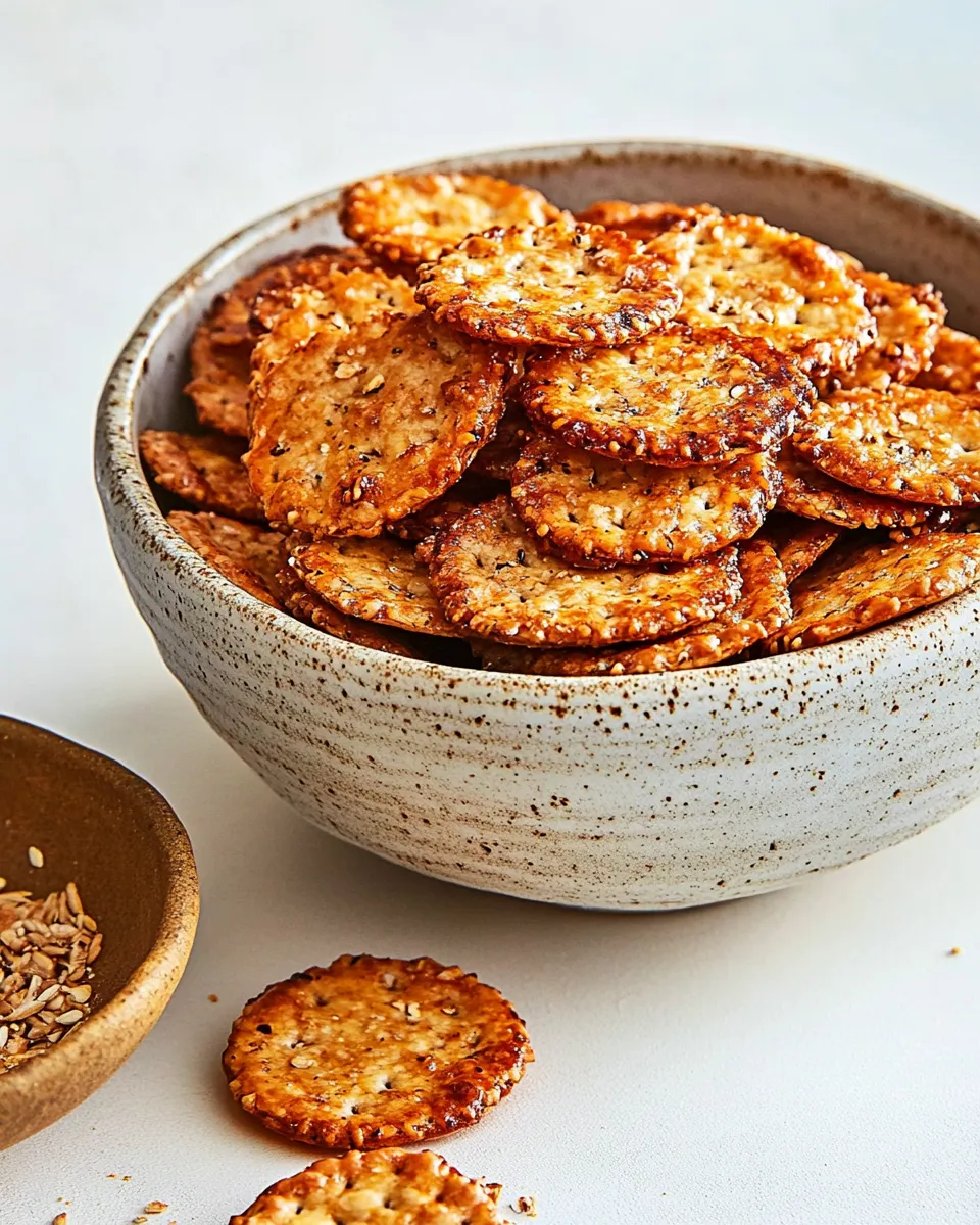 Classic Homemade Ritz Crackers Recipe shot