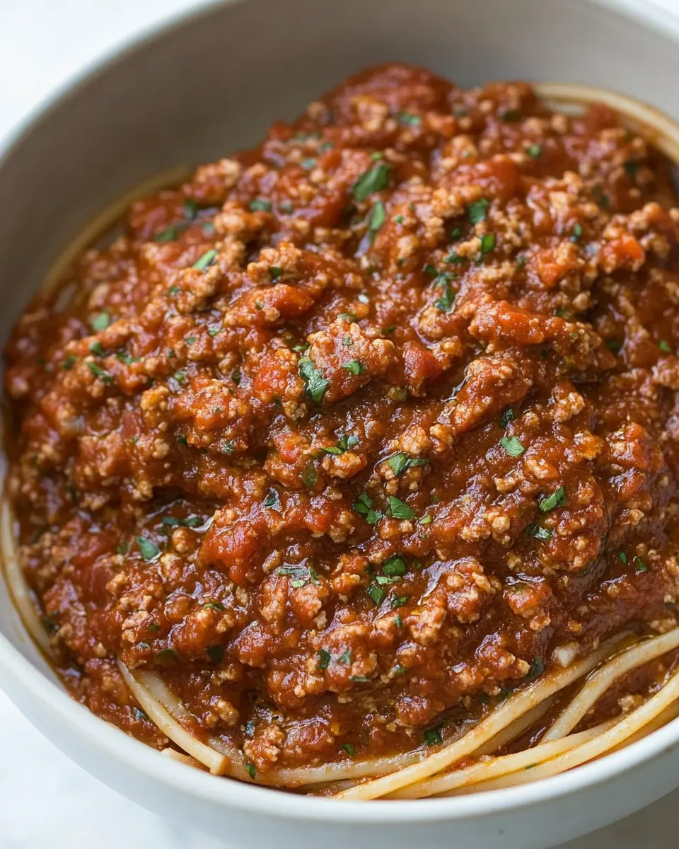 Homemade Spaghetti Sauce photo