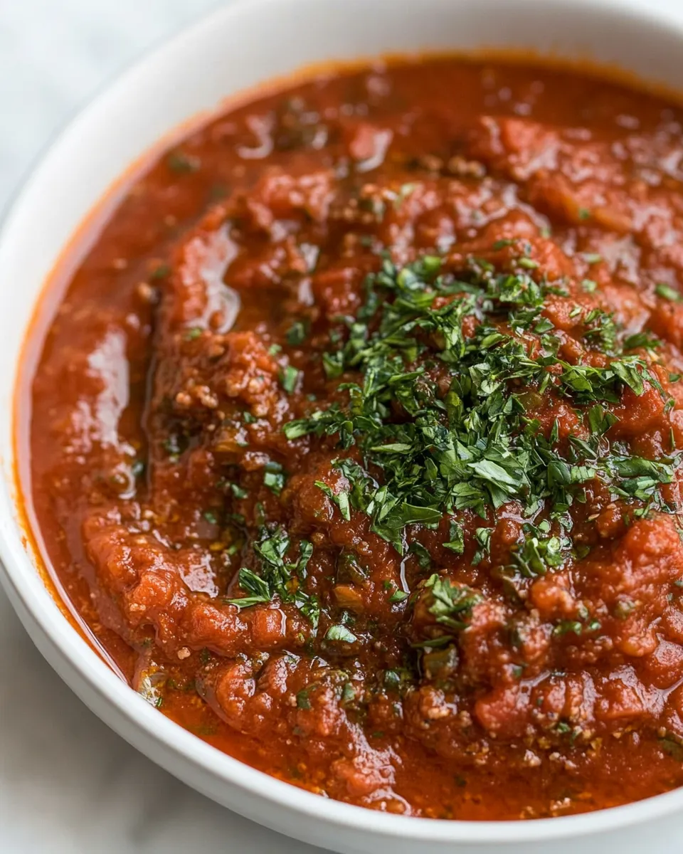 Classic Homemade Spaghetti Sauce image