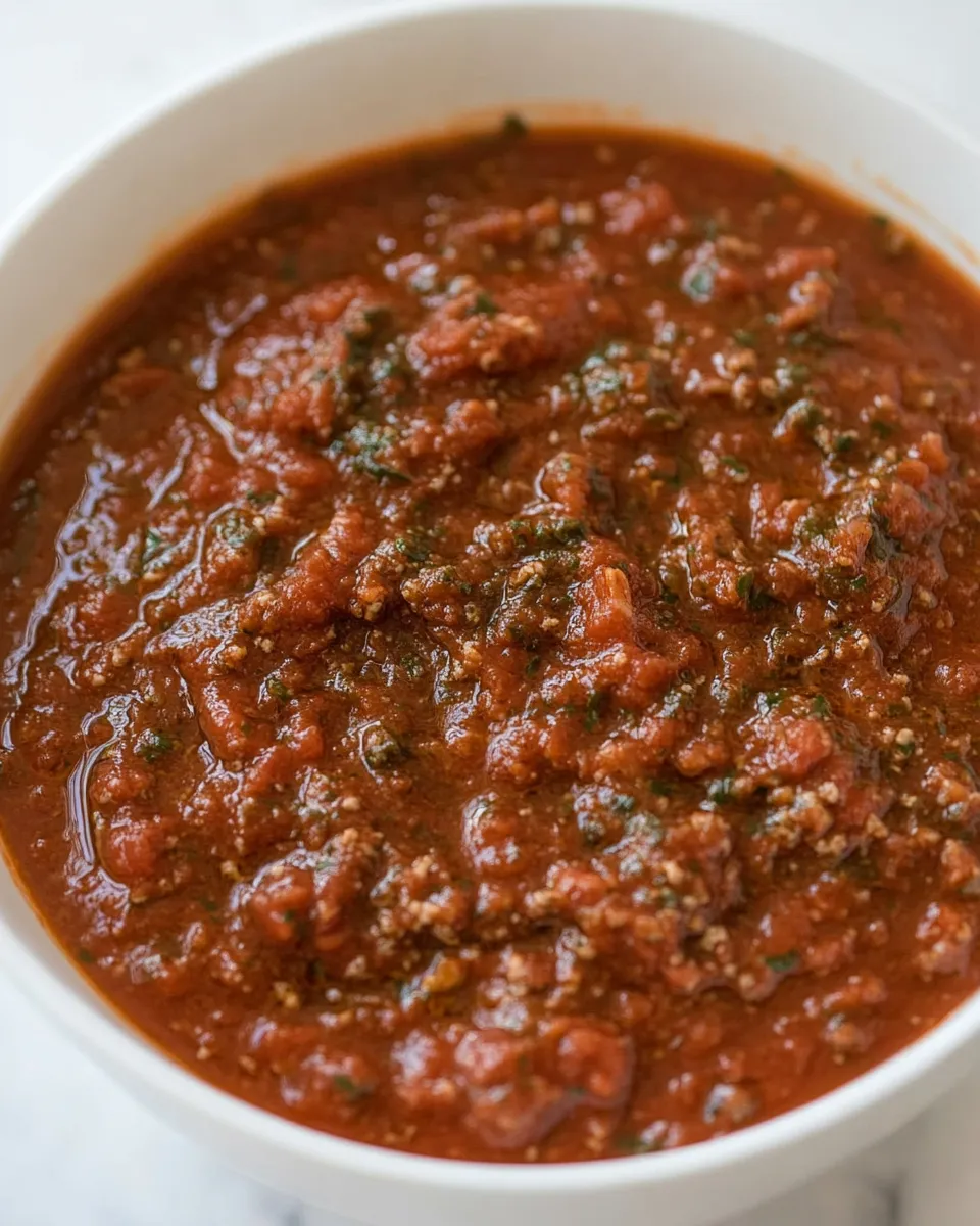Easy Homemade Spaghetti Sauce recipe photo
