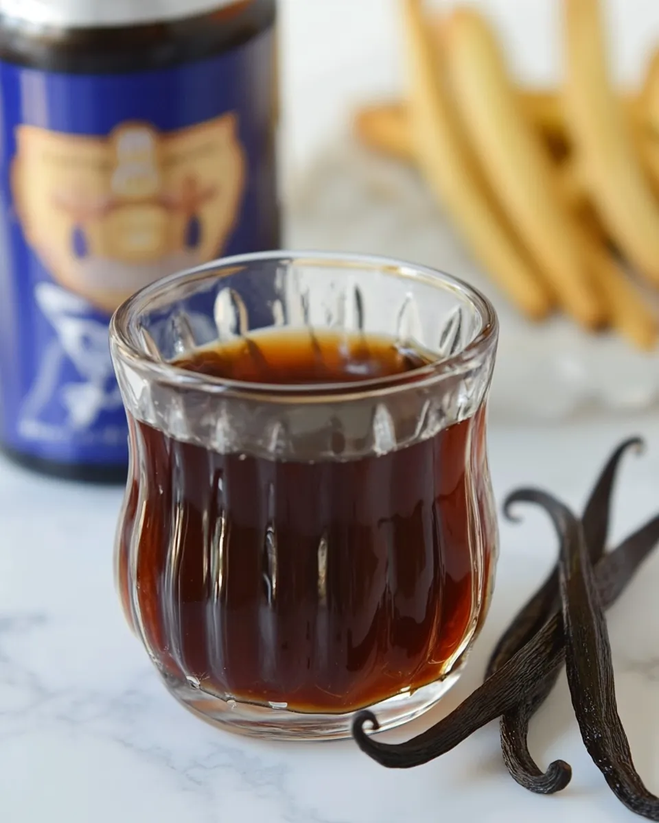 Easy Homemade Vanilla Syrup Recipe For Beverages shot