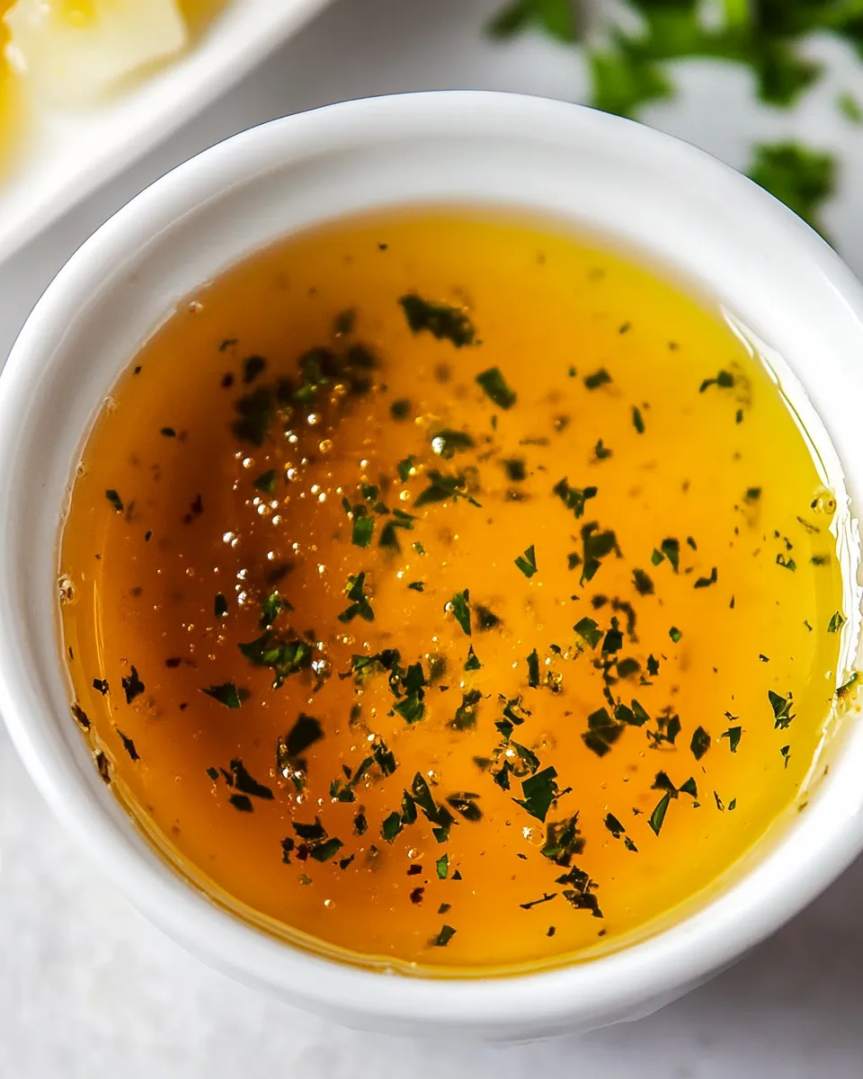 Delicious Honey Garlic Butter shot