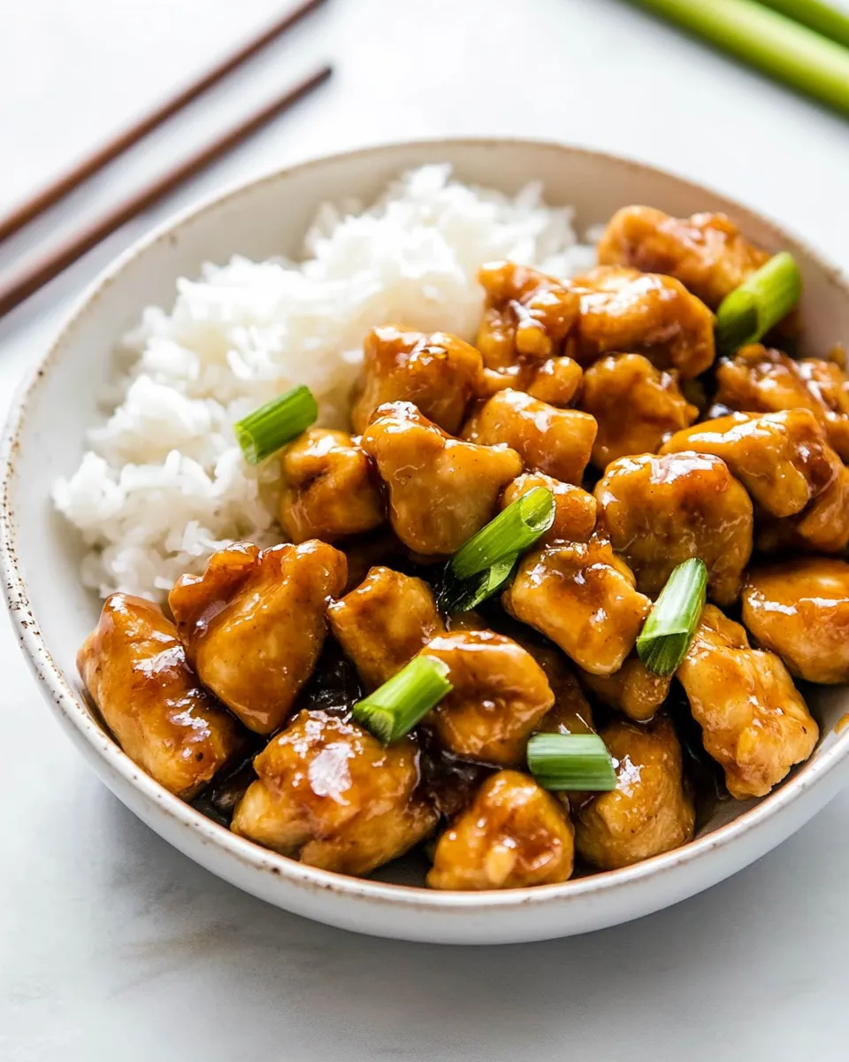 Homemade Honey Ginger Chicken photo