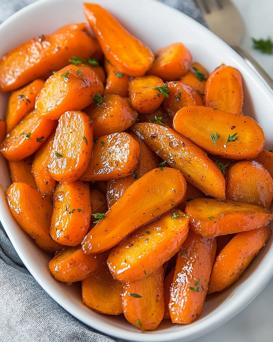 Homemade Honey Glazed Carrots Recipe photo