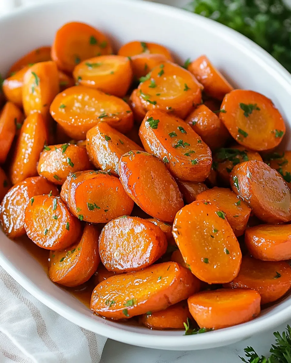Classic Honey Glazed Carrots Recipe image