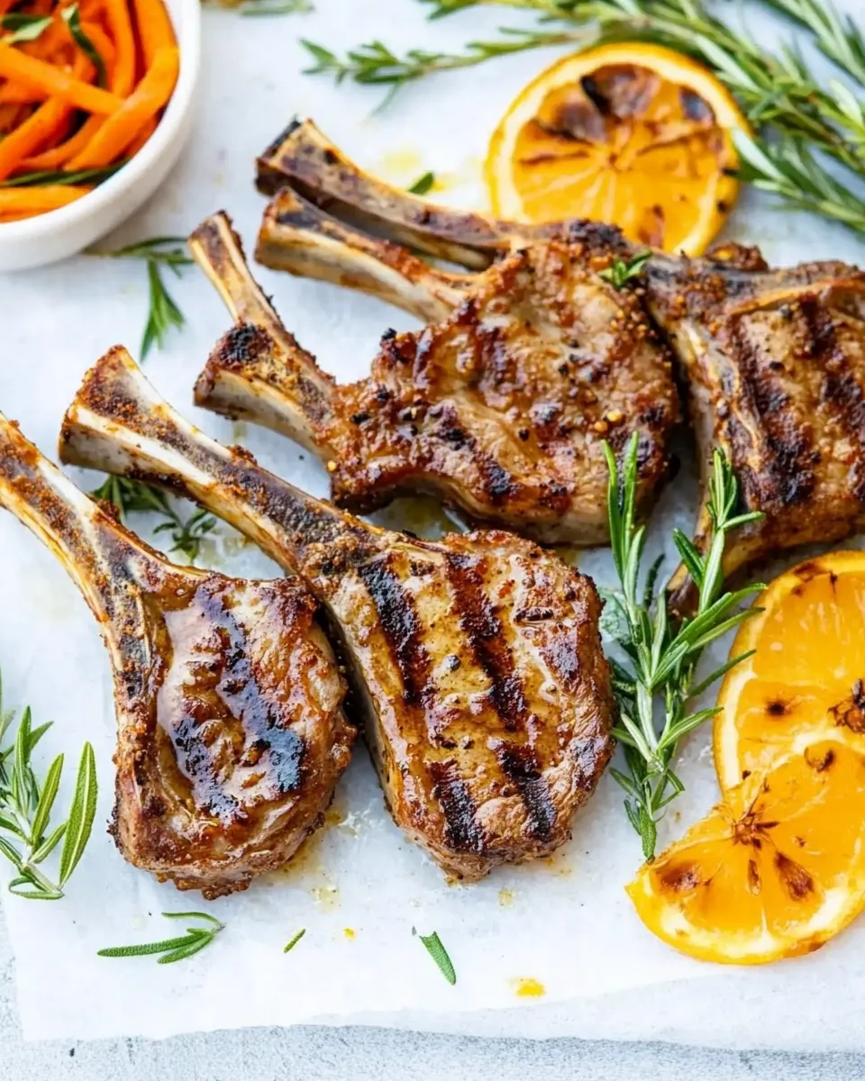 Classic Honey Jerk Lamb Chops image
