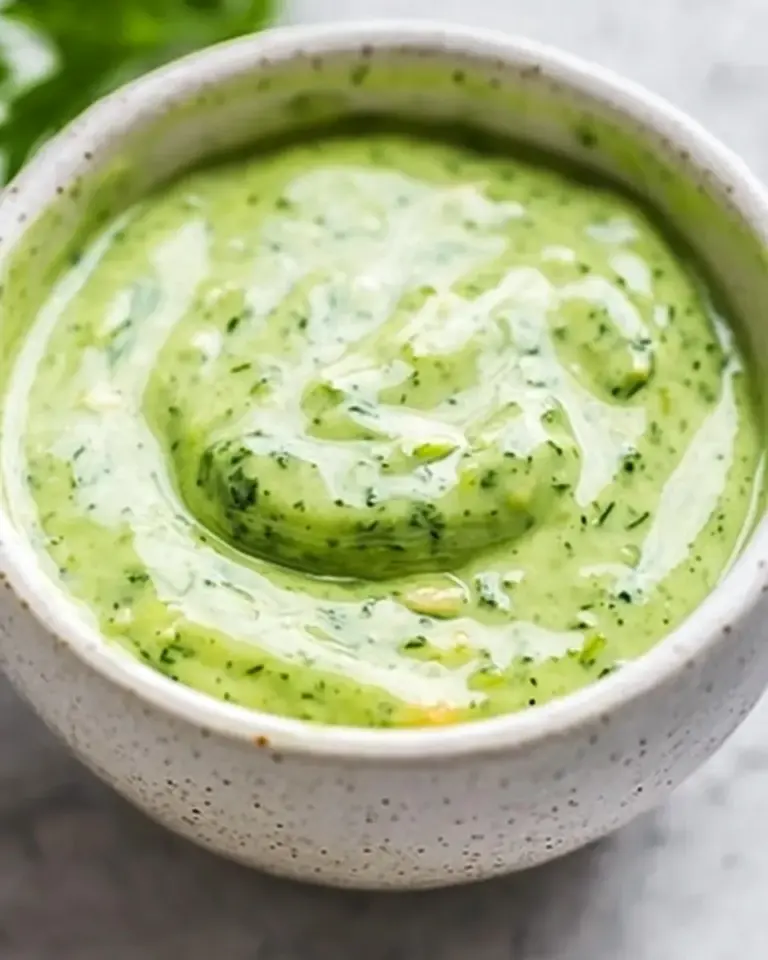Homemade How To Make Green Goddess Dressing photo