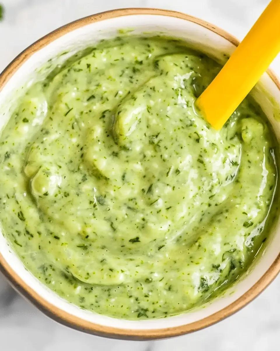 Classic How To Make Green Goddess Dressing image
