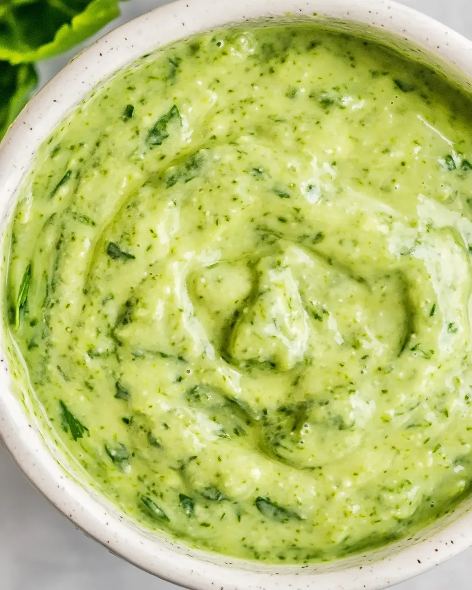 Easy How To Make Green Goddess Dressing recipe photo