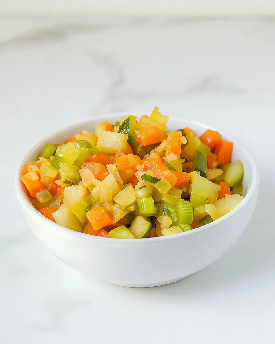 Classic How To Make Mirepoix shot