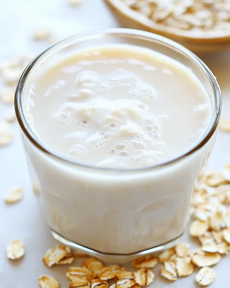 Easy How To Make Oat Milk photo