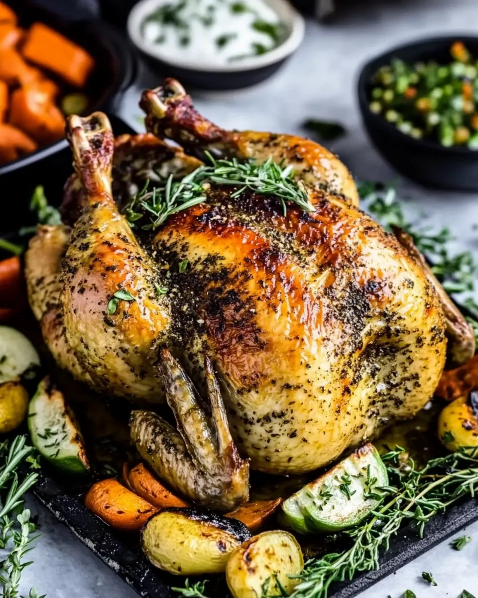 Delicious How To Roast A Whole Chicken image