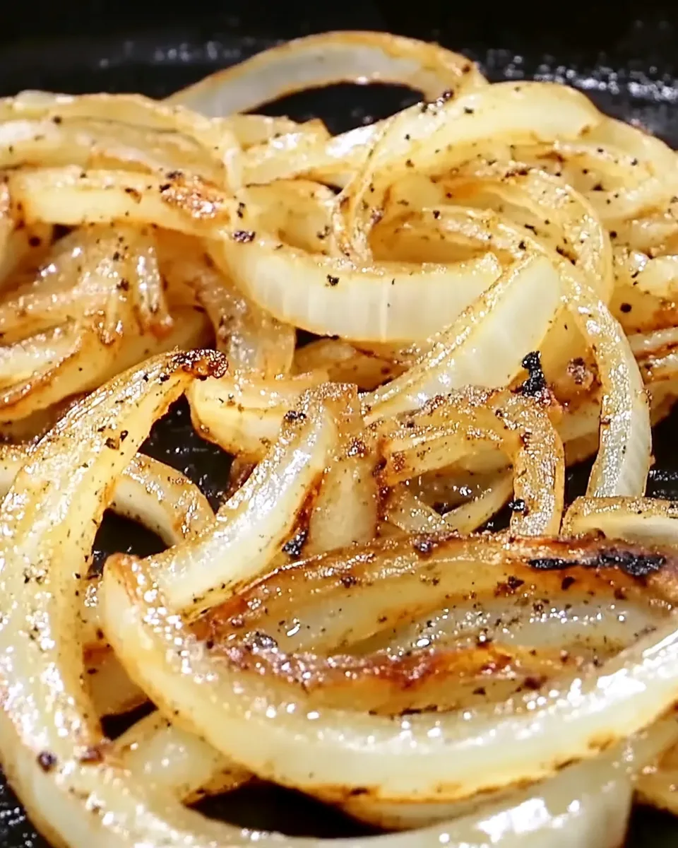 Quick How to Fry Onions On a Griddle image