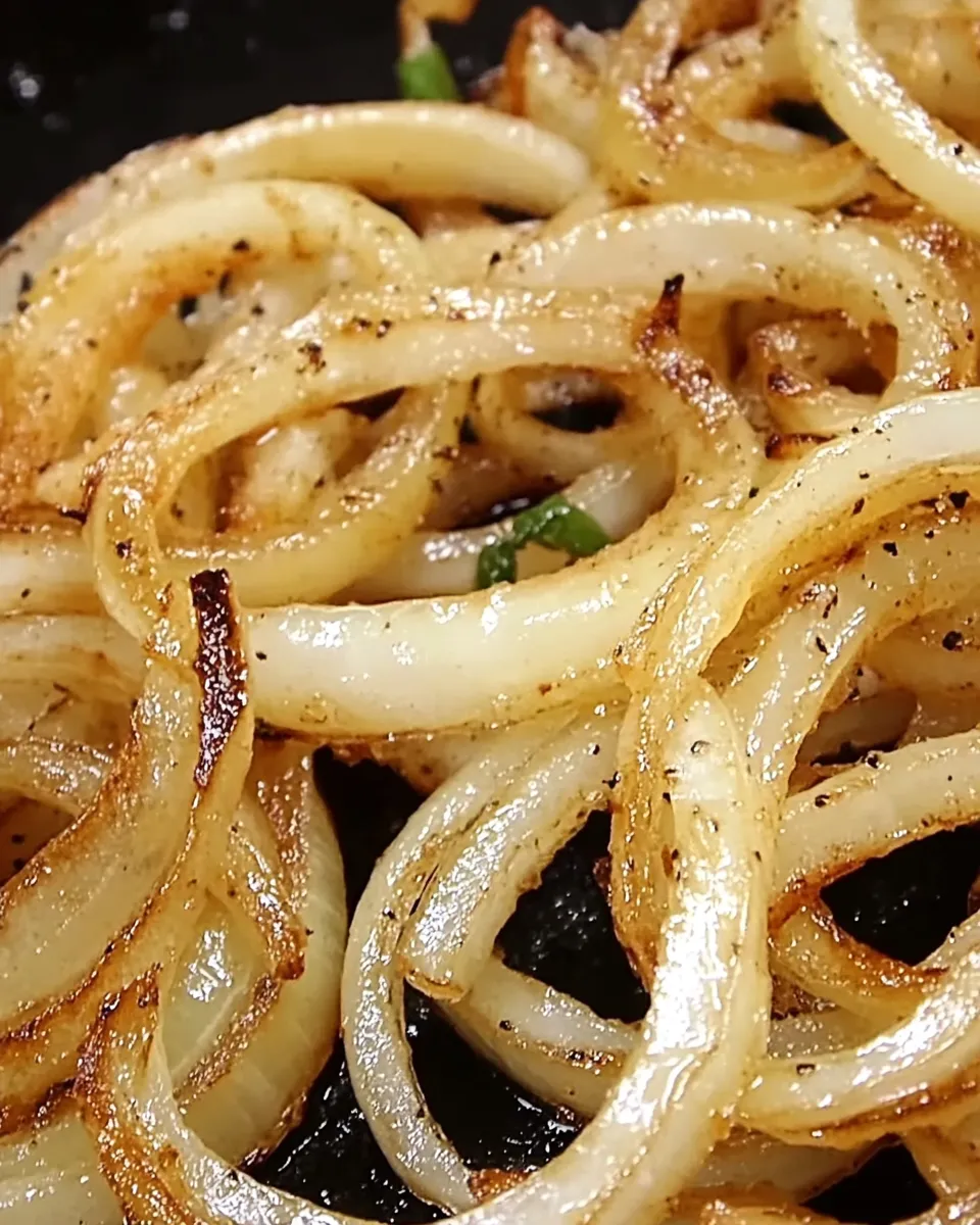 Savory How to Fry Onions On a Griddle dish photo