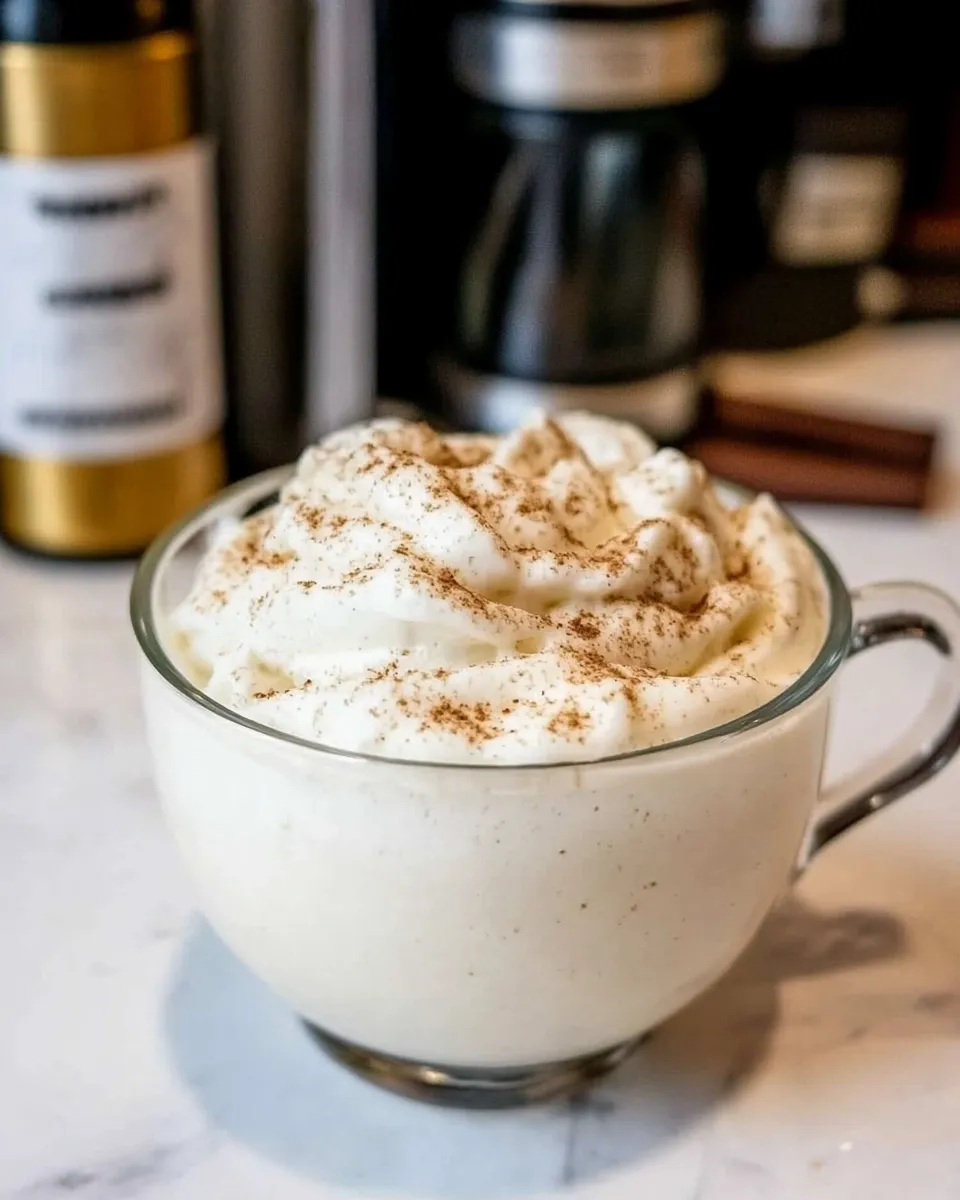 Easy How to Make Cream Cheese Cold Foam at Home food shot