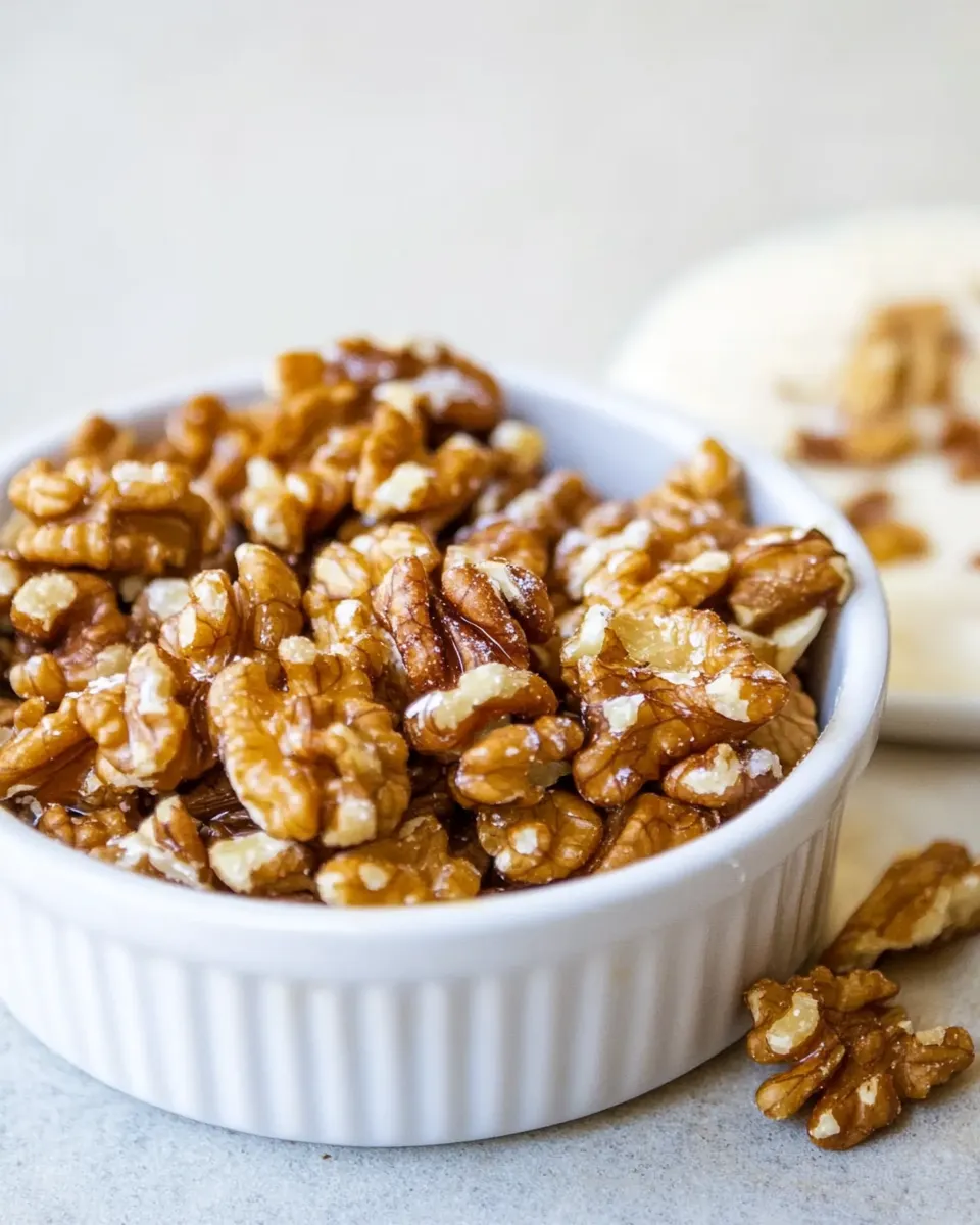 Quick How to Toast Walnuts shot