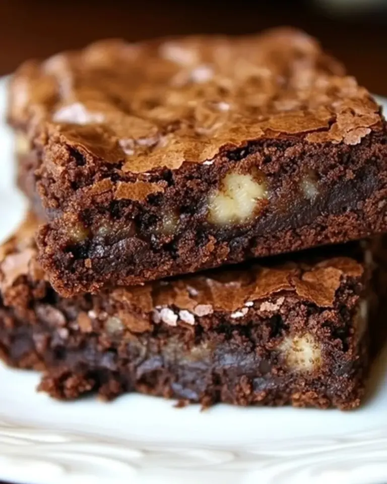 Homemade Inas Outrageous Brownies photo