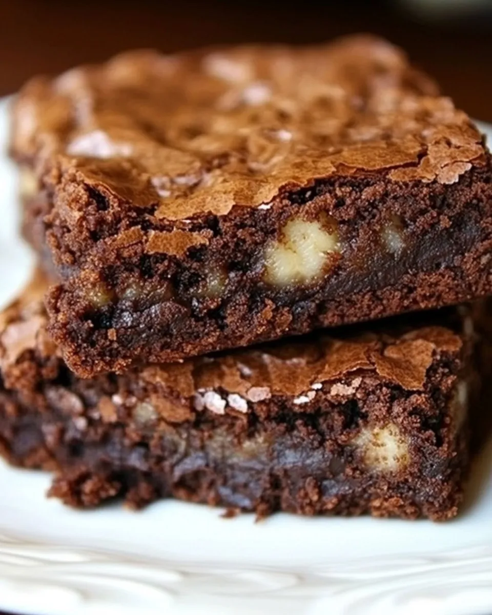 Homemade Inas Outrageous Brownies photo