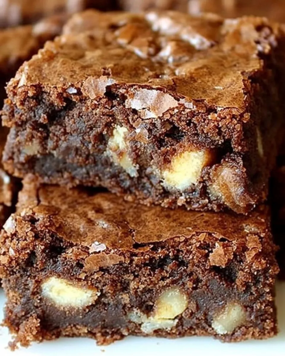 Delicious Inas Outrageous Brownies shot