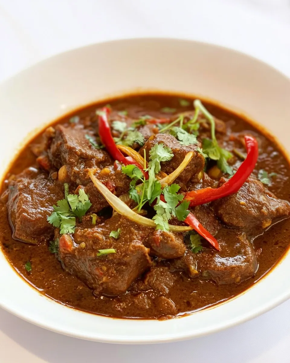 Classic Indian Goat Curry image
