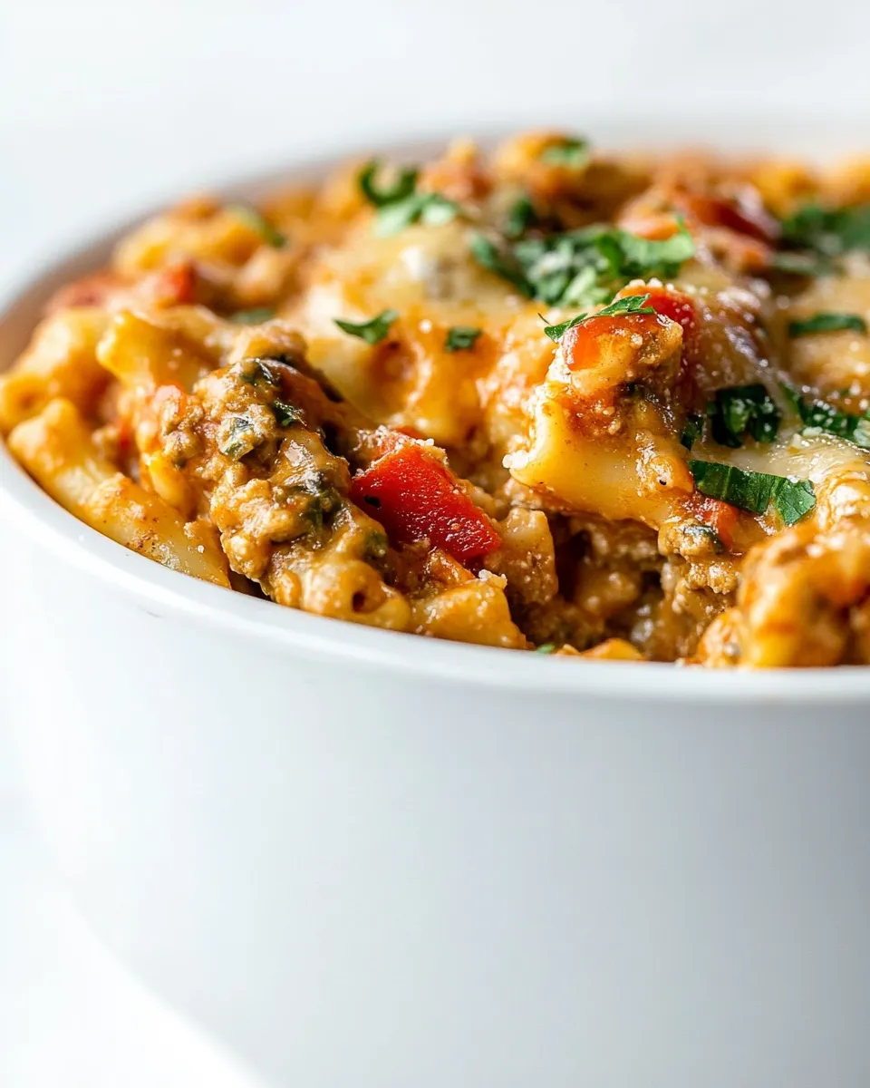 Quick Instant Pot Baked Ziti shot