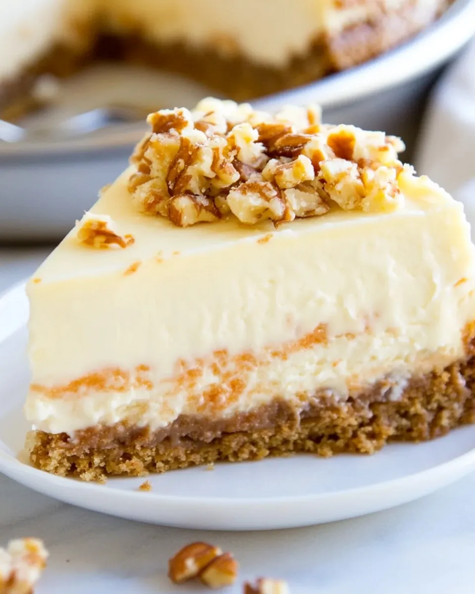 Easy Instant Pot Carrot Cake Cheesecake recipe photo