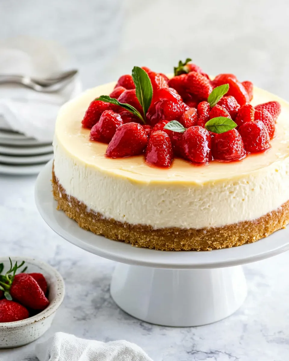 Homemade Instant Pot Cheesecake photo