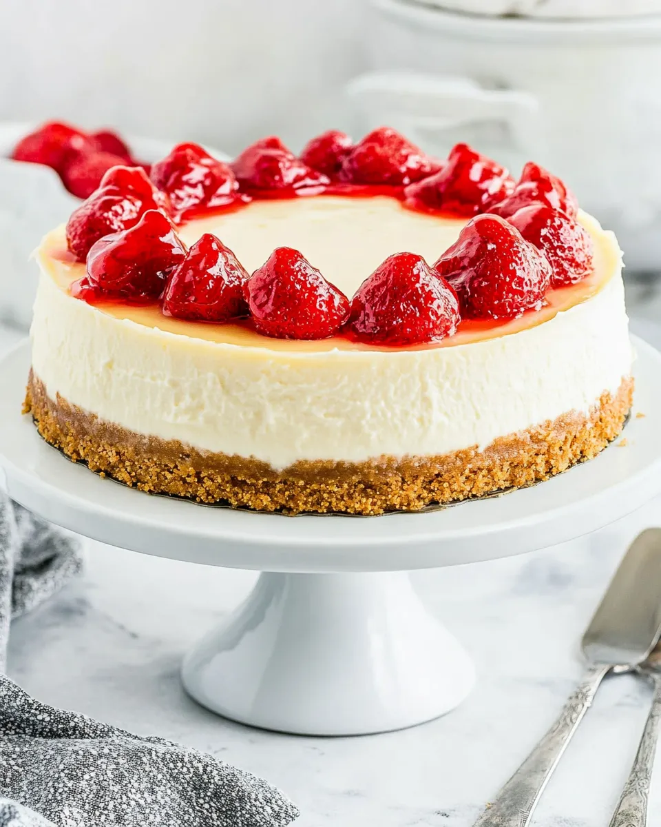 Easy Instant Pot Cheesecake recipe photo