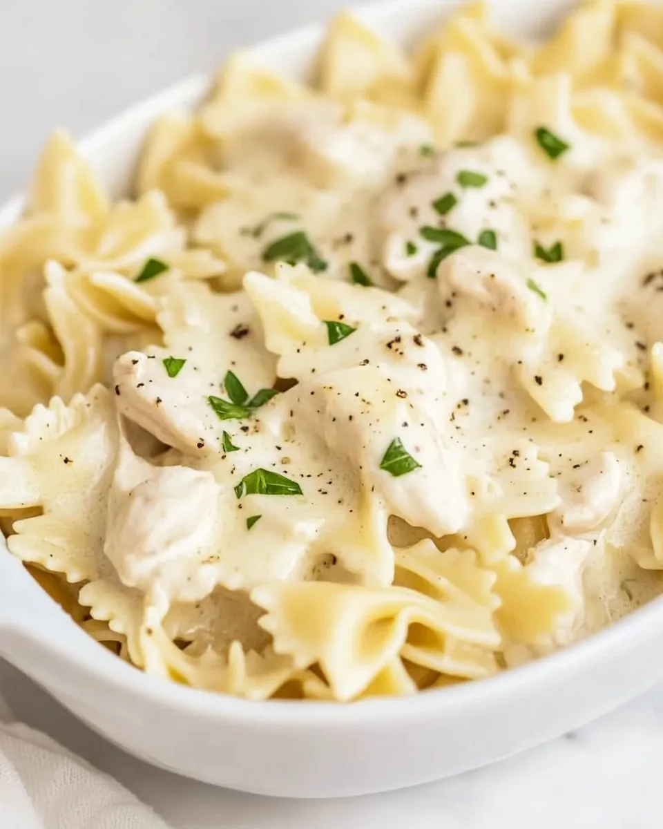 Delicious Instant Pot Chicken Alfredo Pasta image