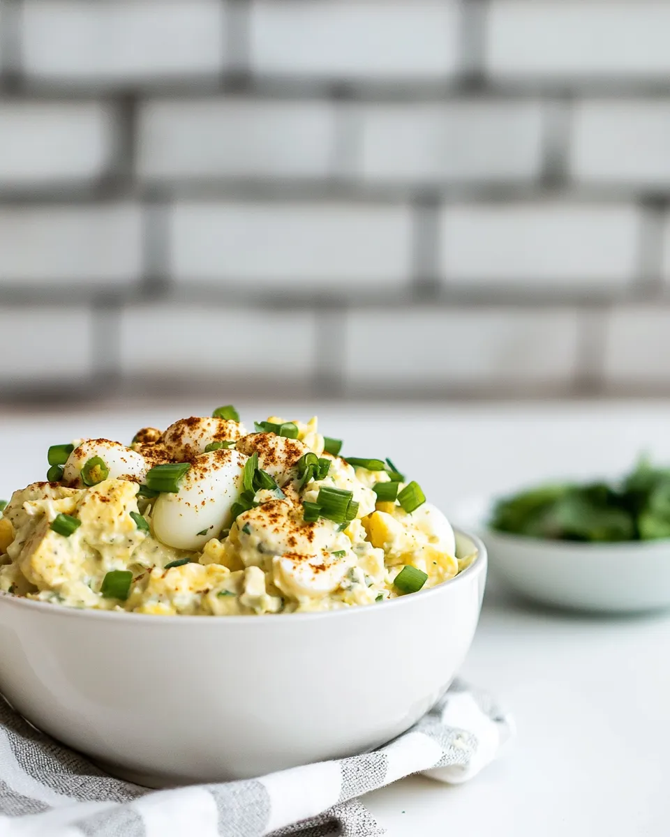 Classic Instant Pot Egg Salad dish photo