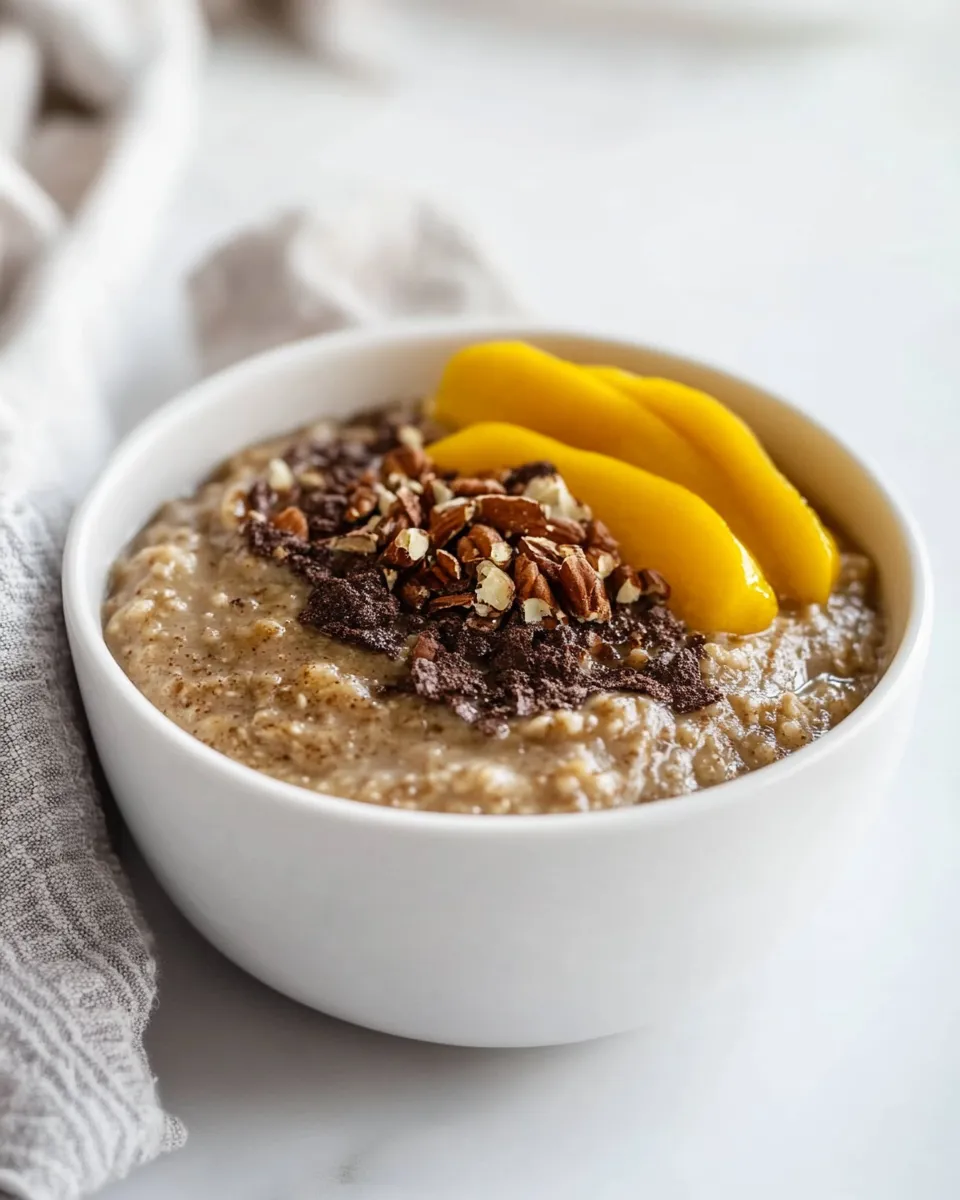 Healthy Instant Pot Teff Porridge recipe photo