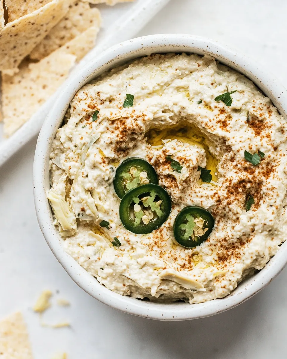 Classic Jalapeno Artichoke Dip Recipe image
