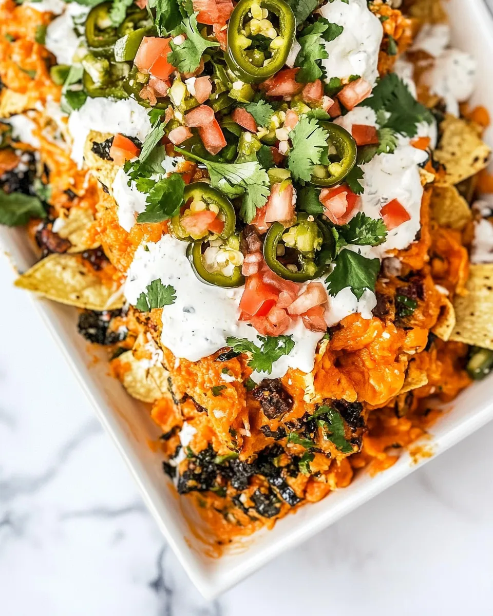 Delicious Jalapeno Popper Nachos shot