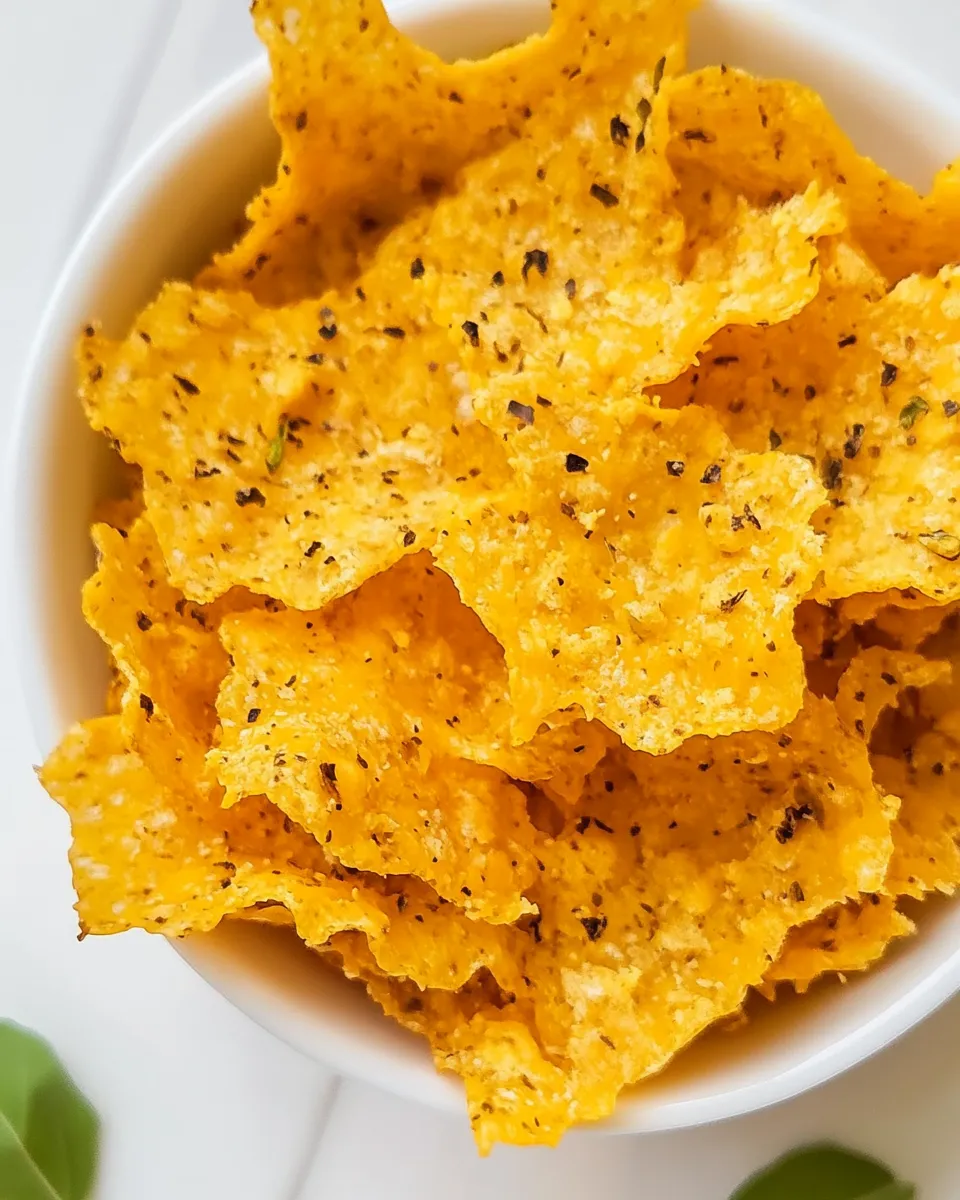 Homemade Keto Cheese Chips photo