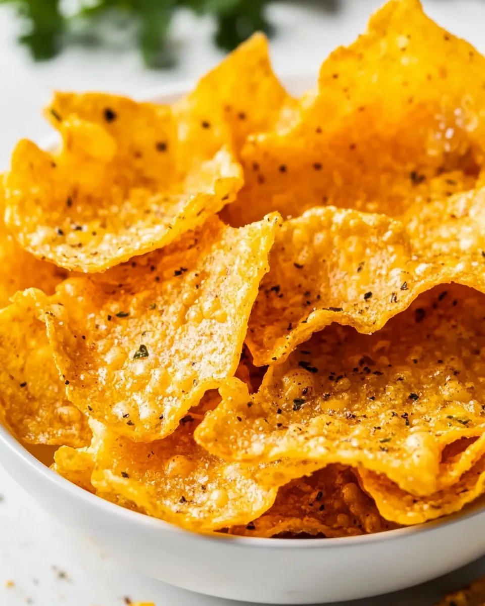 Easy Keto Cheese Chips recipe photo