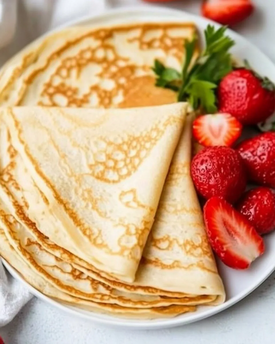 Savory Keto Crepes shot