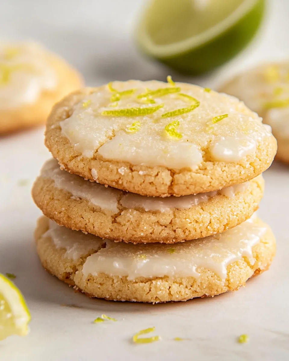 Homemade Key Lime Pie Cookies photo
