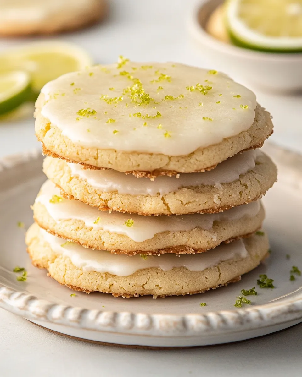 Classic Key Lime Pie Cookies image